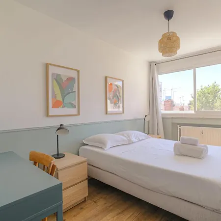Et Spacieux Avec Vue A 1 Min De Tete D'or Apartment Lyon